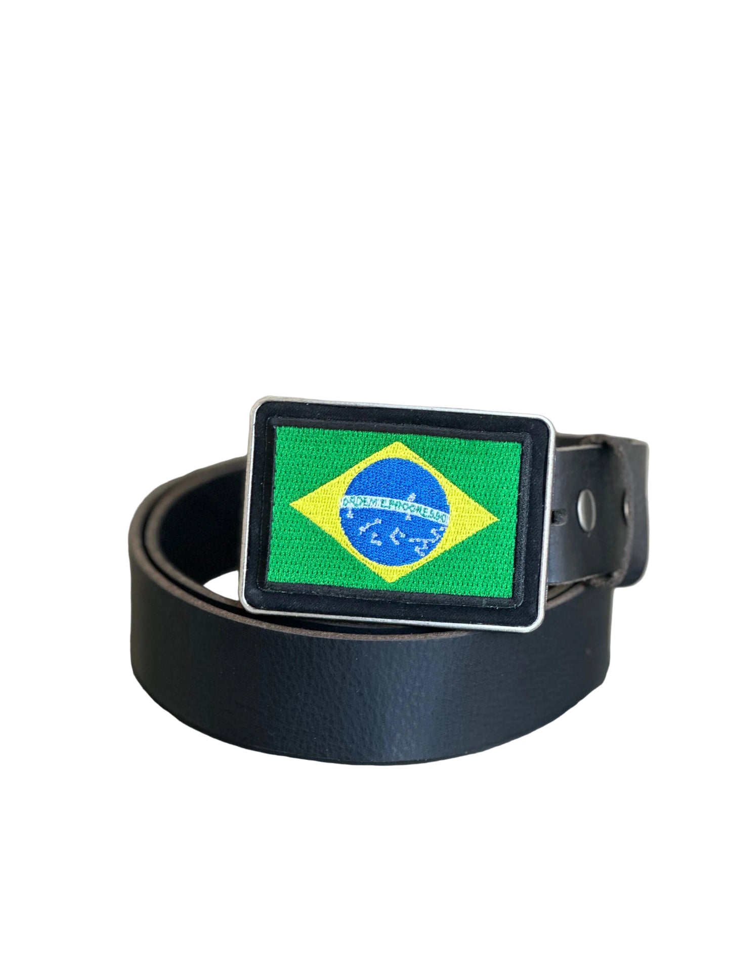 Brazilian Flag Belt Buckle