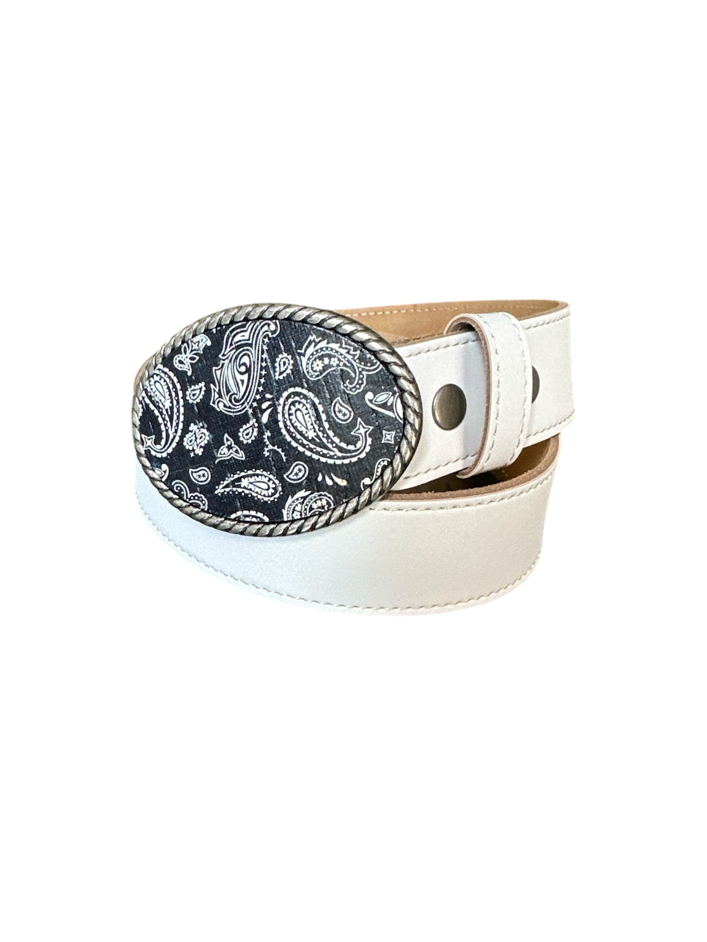 Bandana Cork Belt Buckle