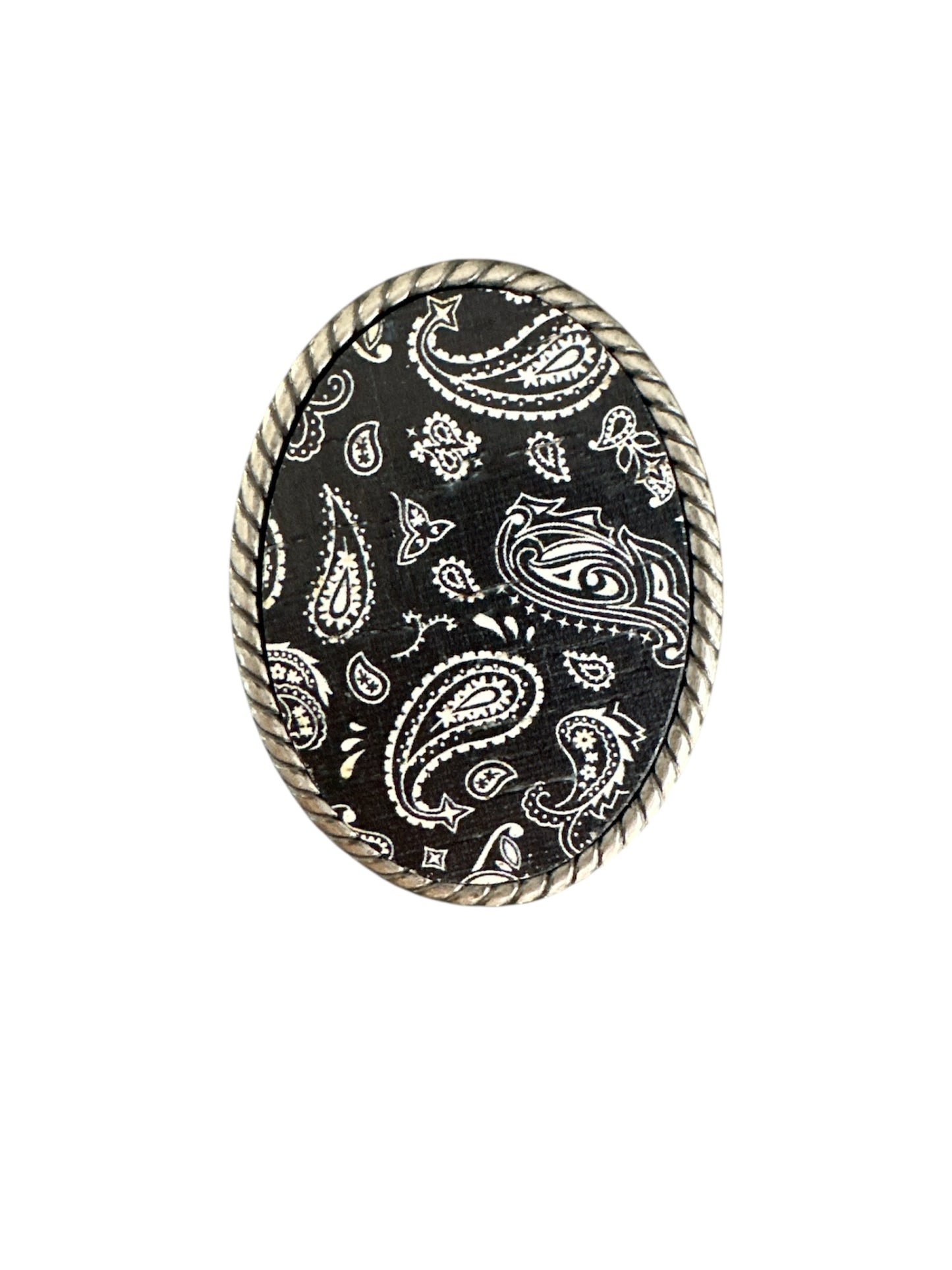 Bandana Cork Belt Buckle