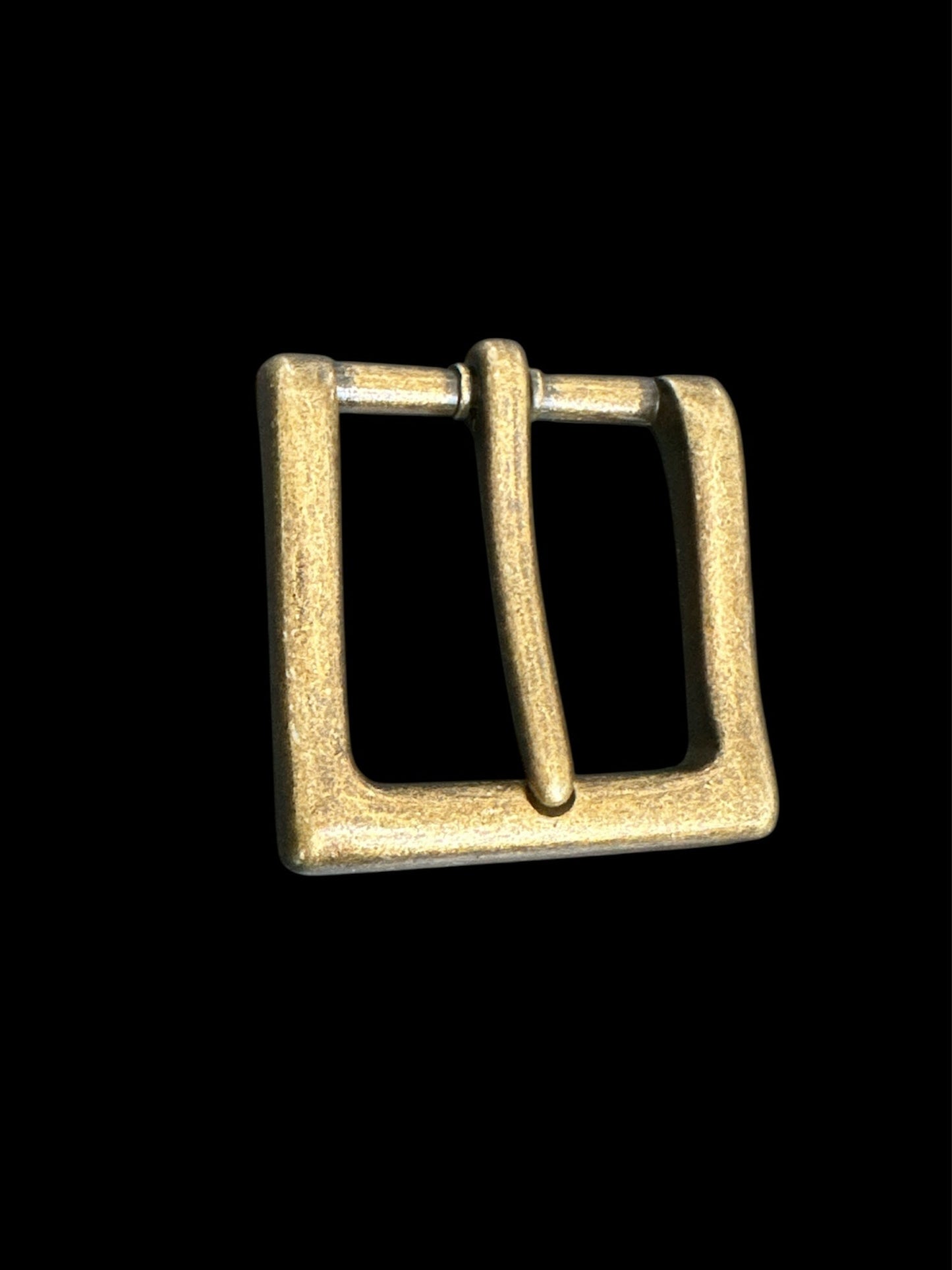 Antique Brass Belt Buckle Fits 1 1/2 wide belt