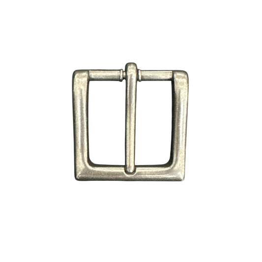 Antique Silver Belt Buckle Fits 1 1/2 wide belt