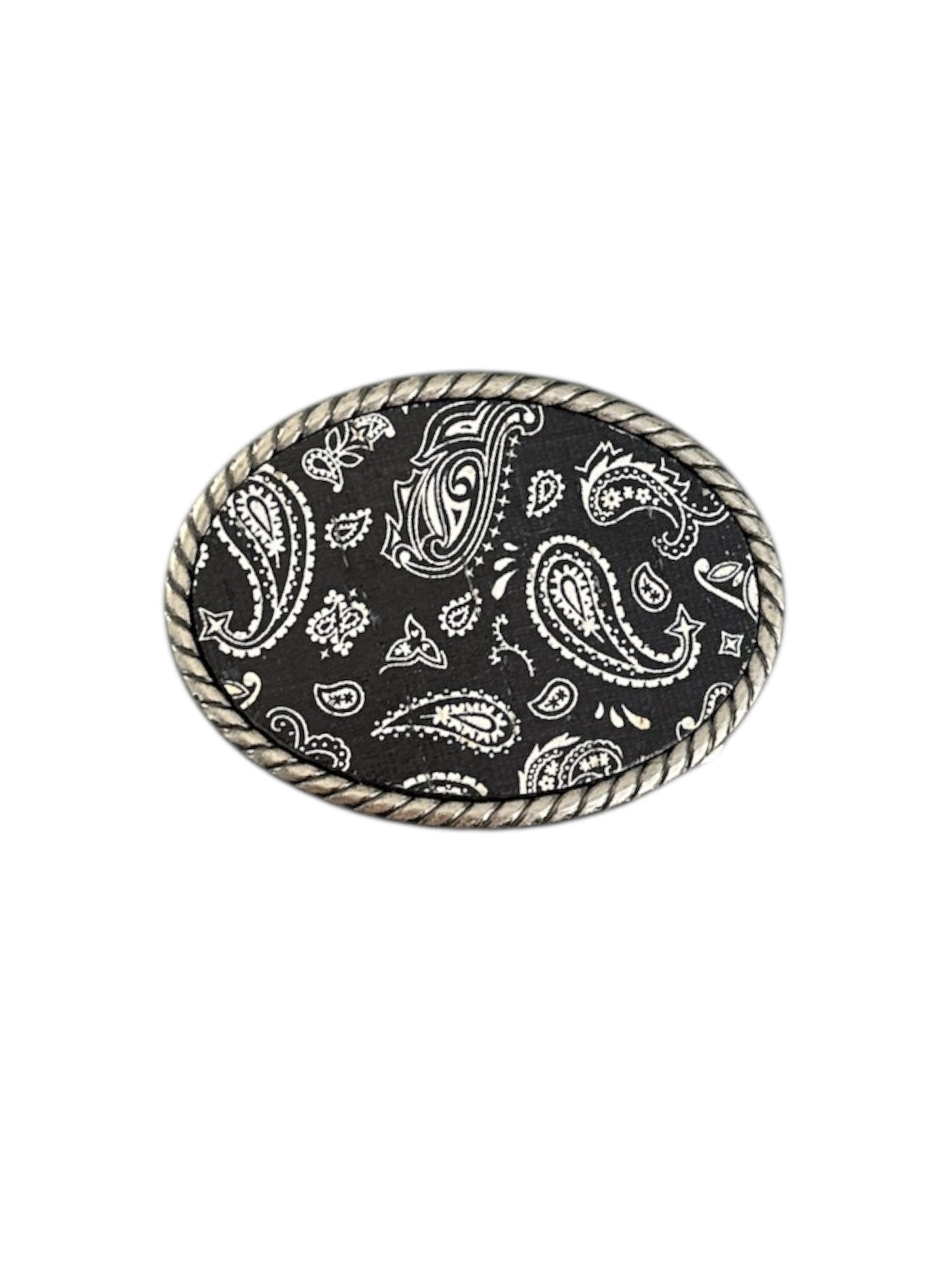 Bandana Cork Belt Buckle