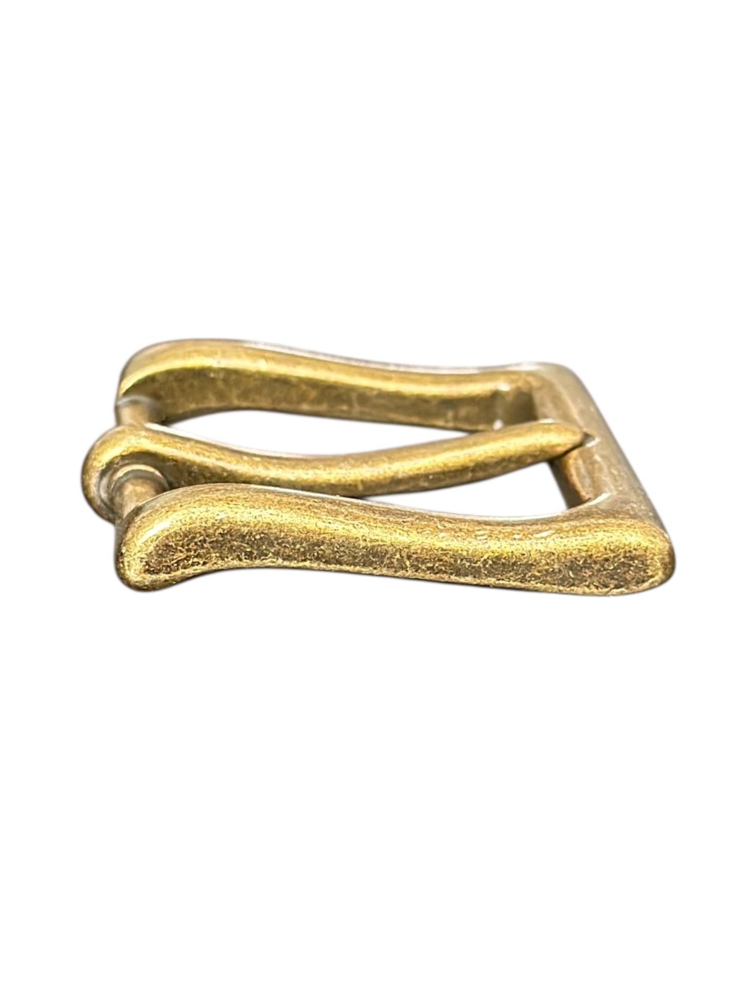 Antique Brass Belt Buckle Fits 1 1/2 wide belt