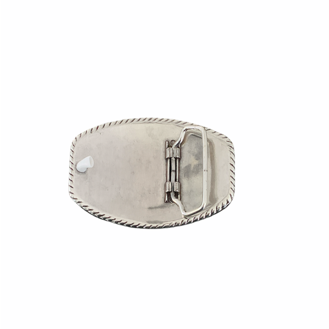 Engraved Filigree Western Belt Buckle