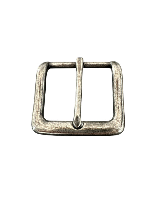 Antique Silver Single Prong Replacement Belt Buckle