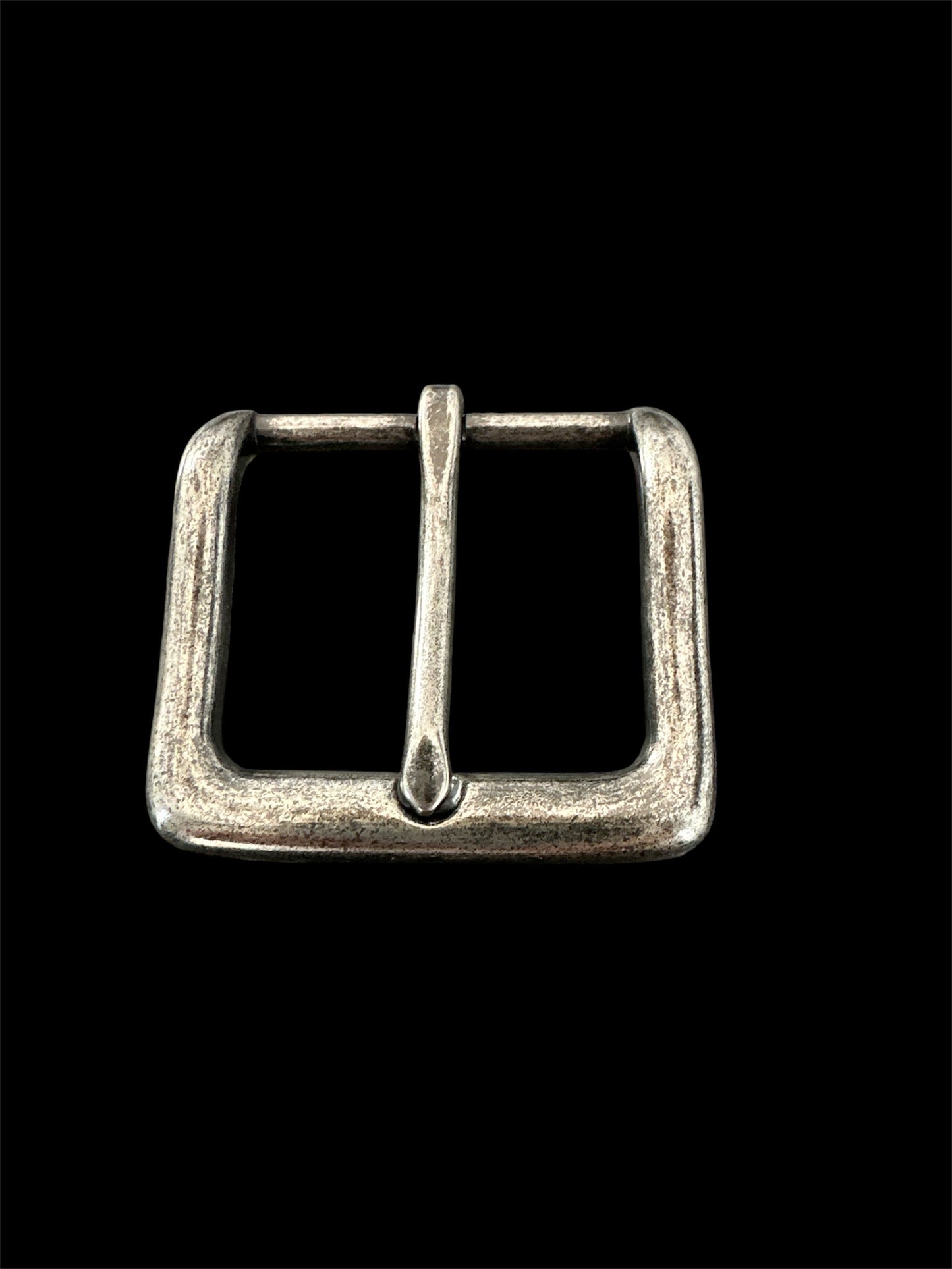 Antique Silver Single Prong Replacement Belt Buckle