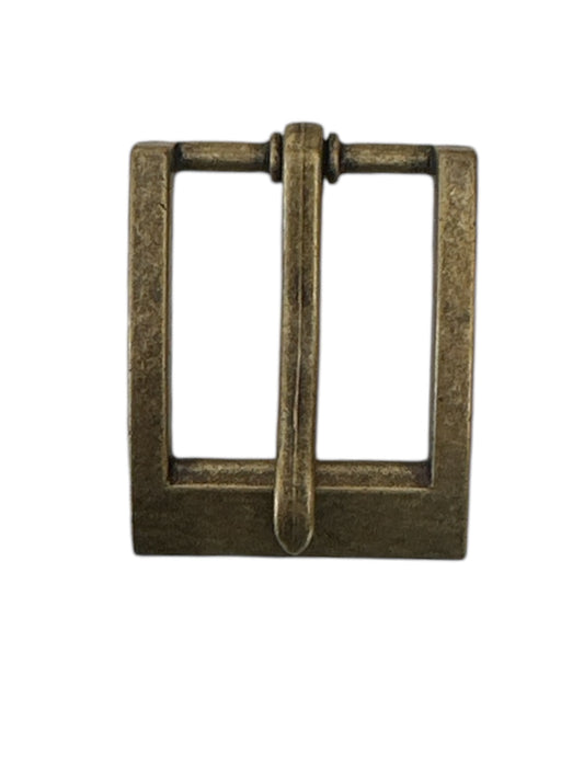 Heel Bar Antique Brass Belt Buckle Fits 1 1/4 wide belt