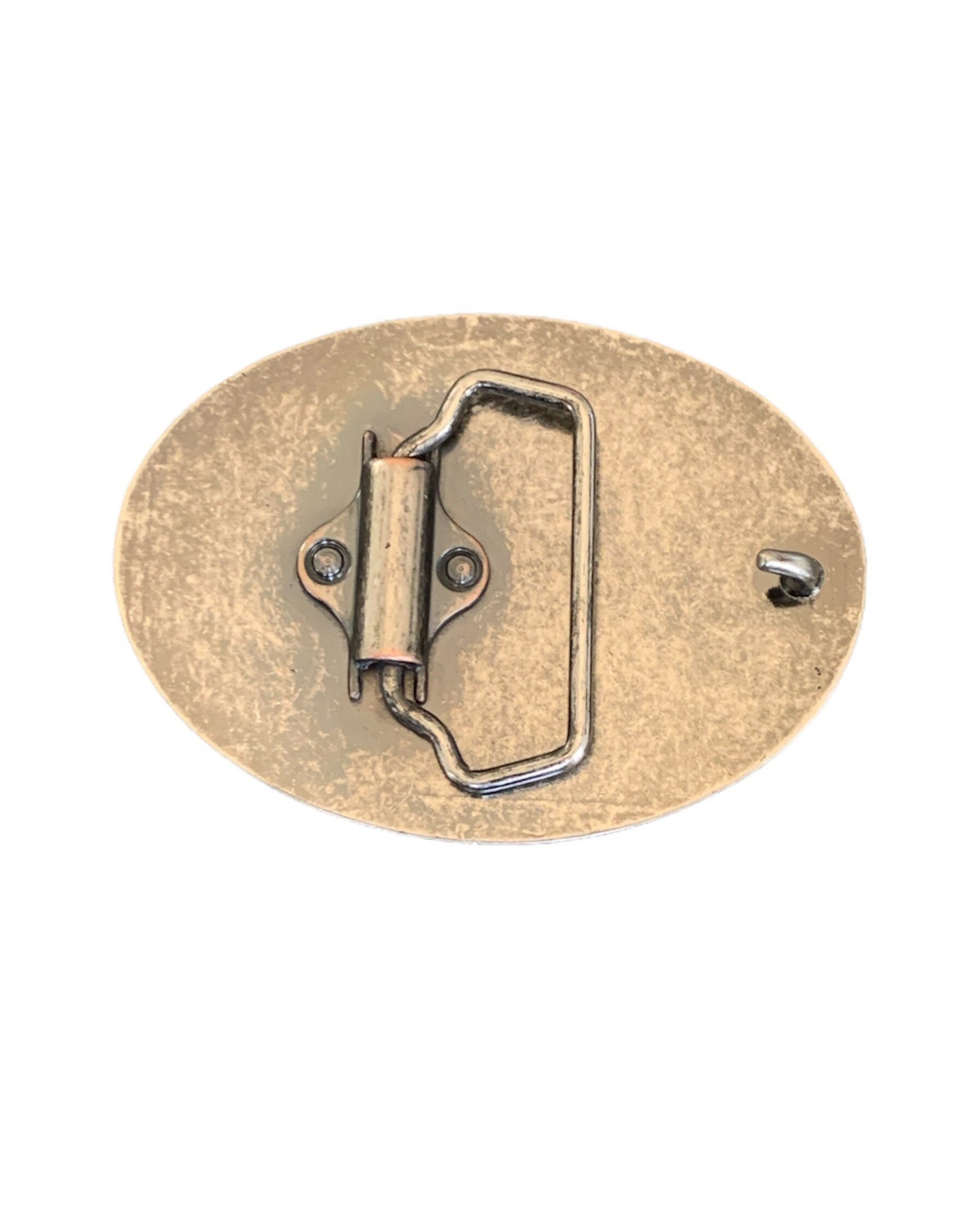 Classic Dark Brown Leather Rope Belt Buckle