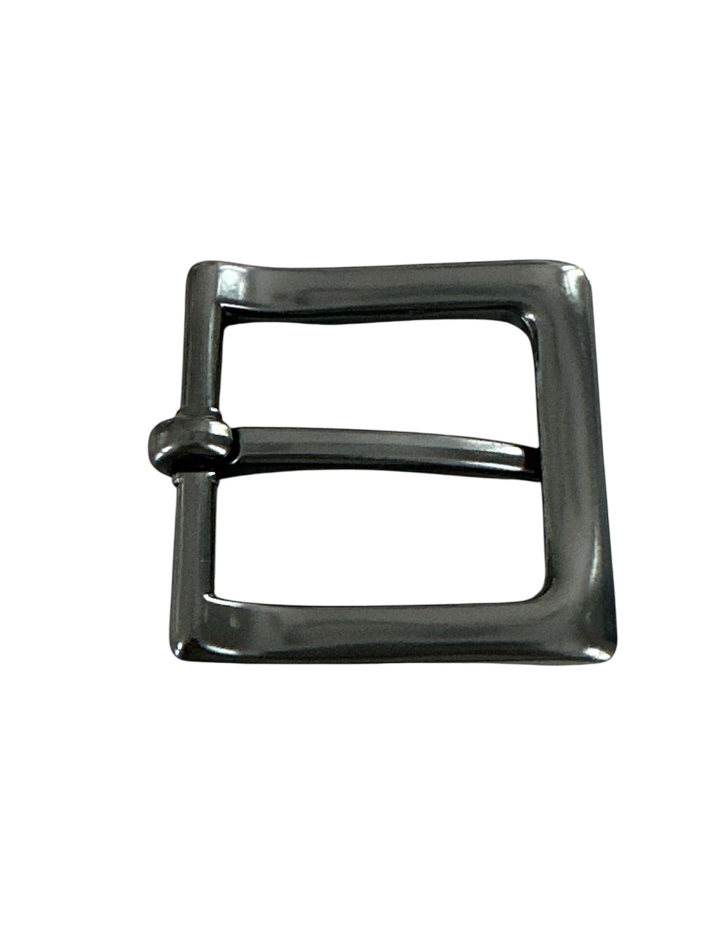 Black Belt Buckle Glossy Fits 1 1/2 wide belt