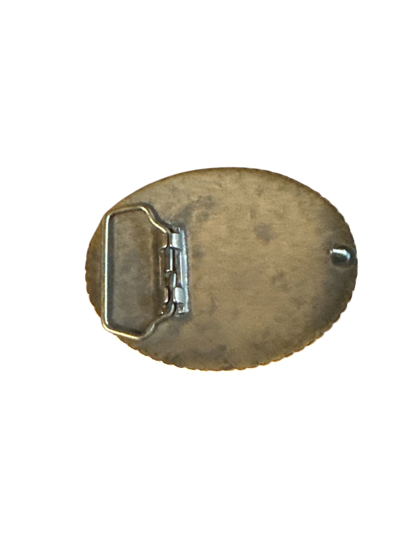 Stars Metallic Orange Concert Belt Buckle