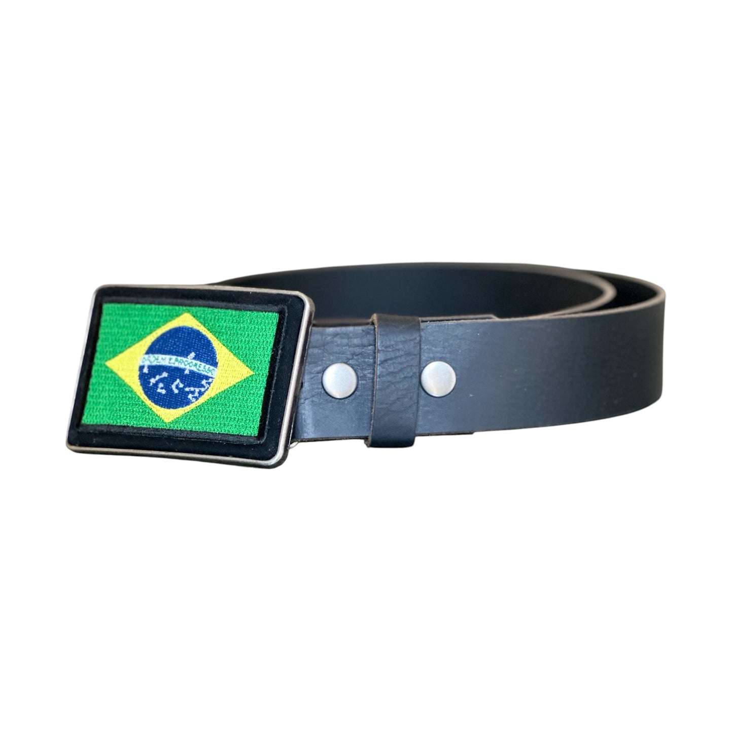 Brazilian Flag Belt Buckle