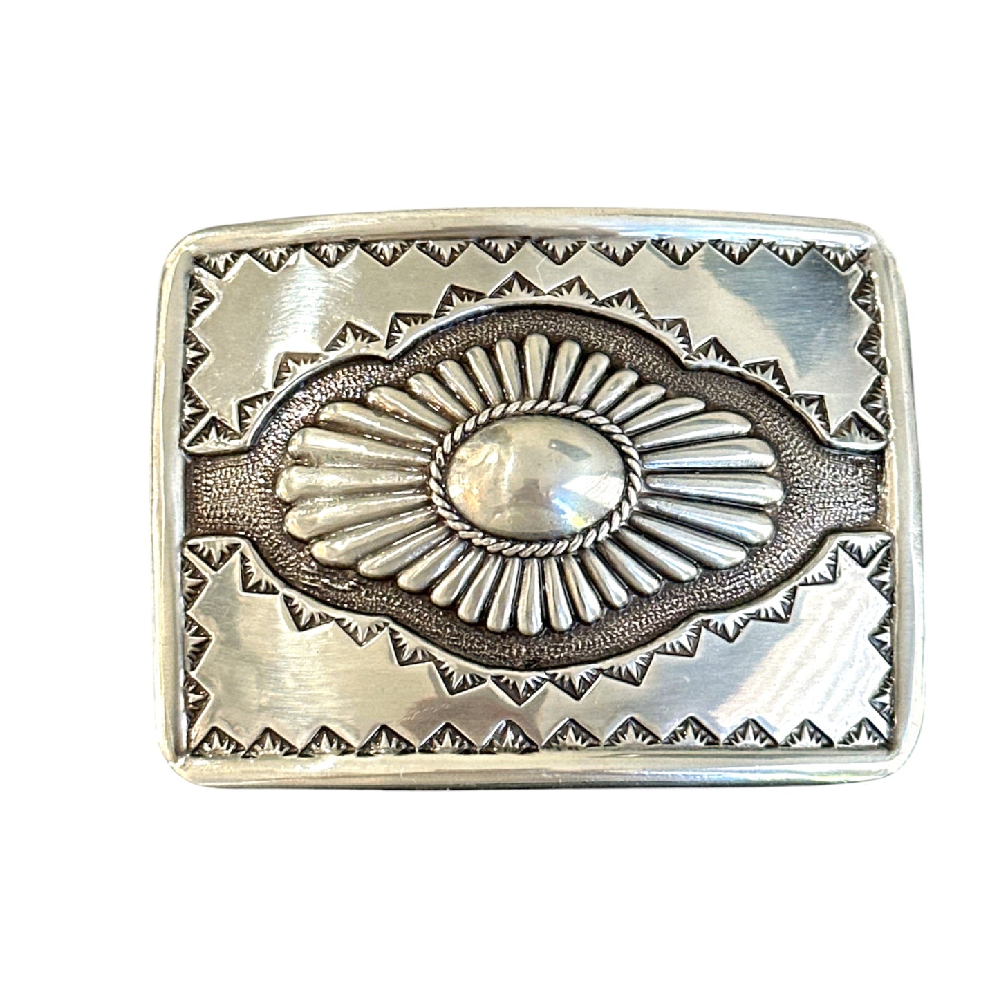 Southwest Engraved Belt Buckle