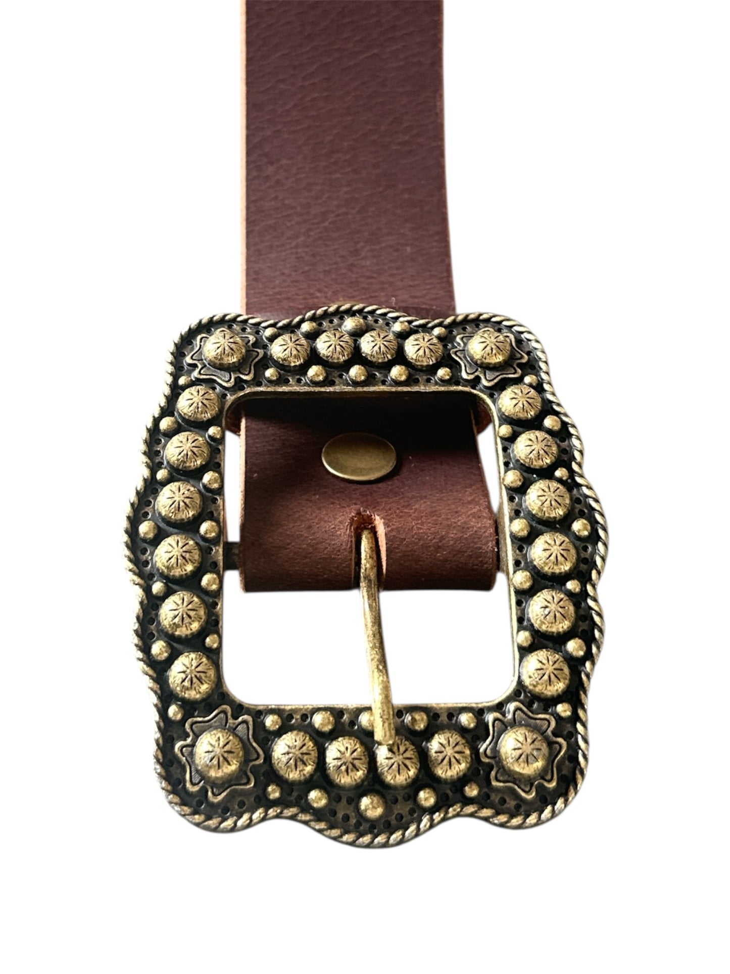 Western Berry Concho Belt Buckle