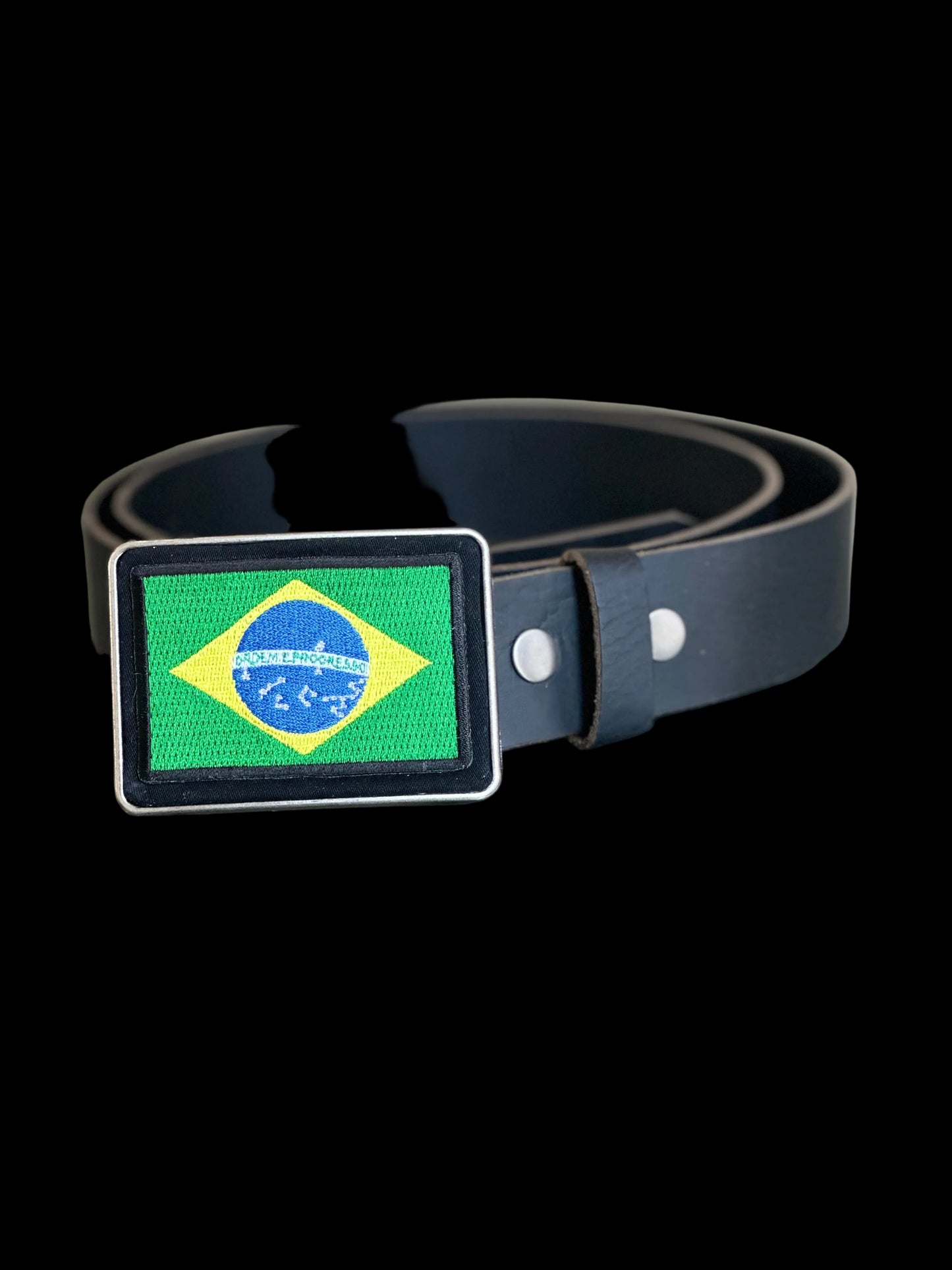 Brazilian Flag Belt Buckle