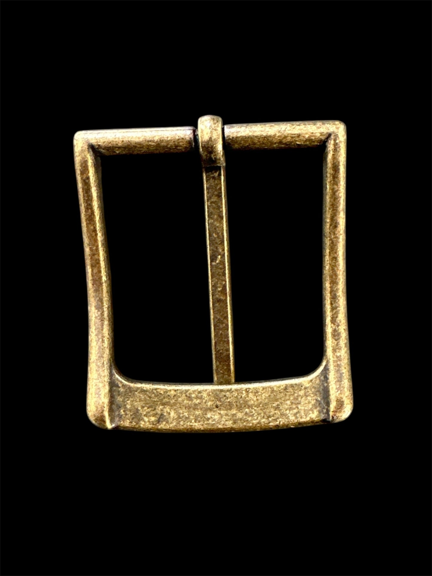 Heel Bar Antique Brass Belt Buckle Fits 1 1/2 wide belt