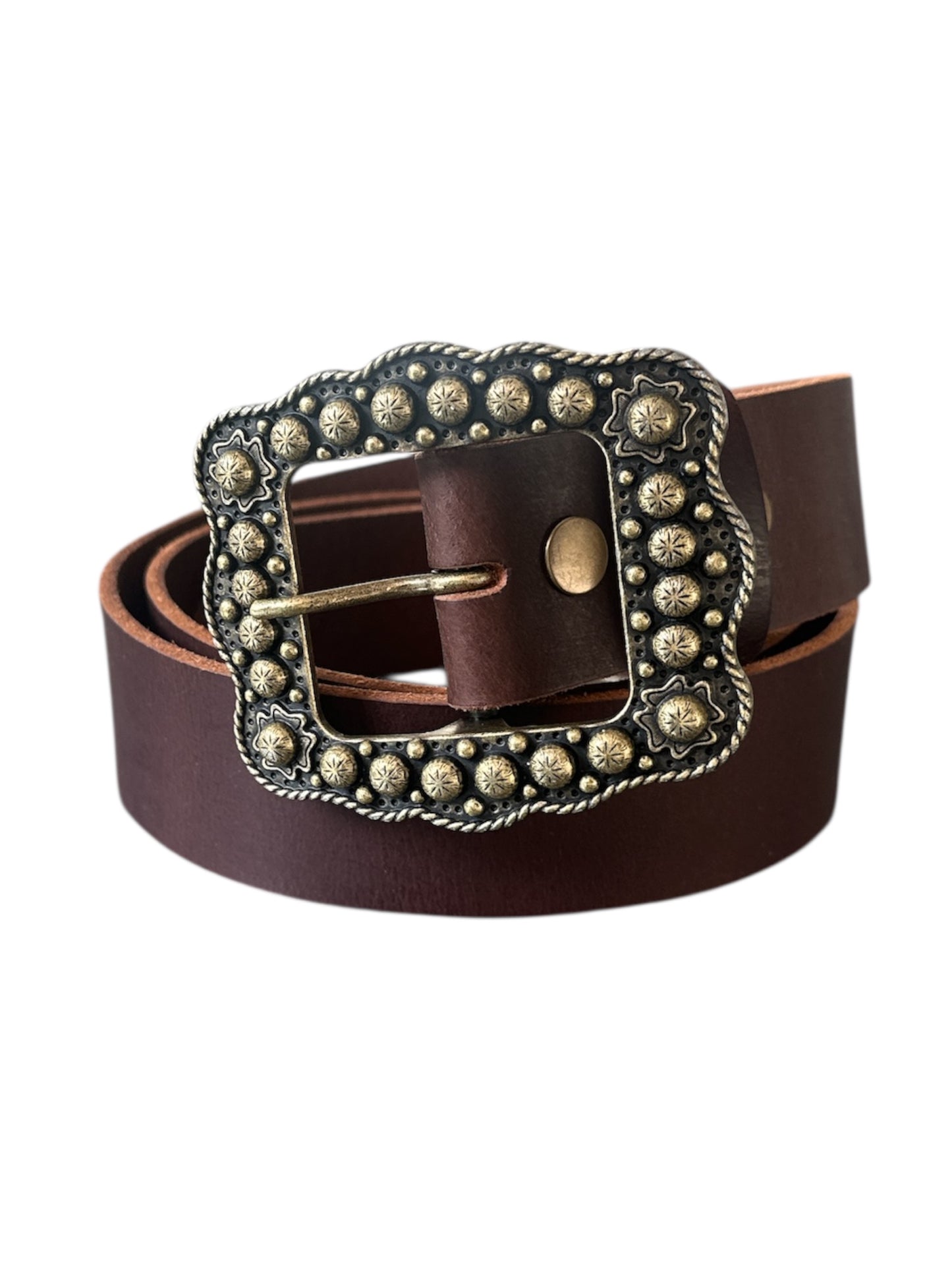 Western Berry Concho Belt Buckle