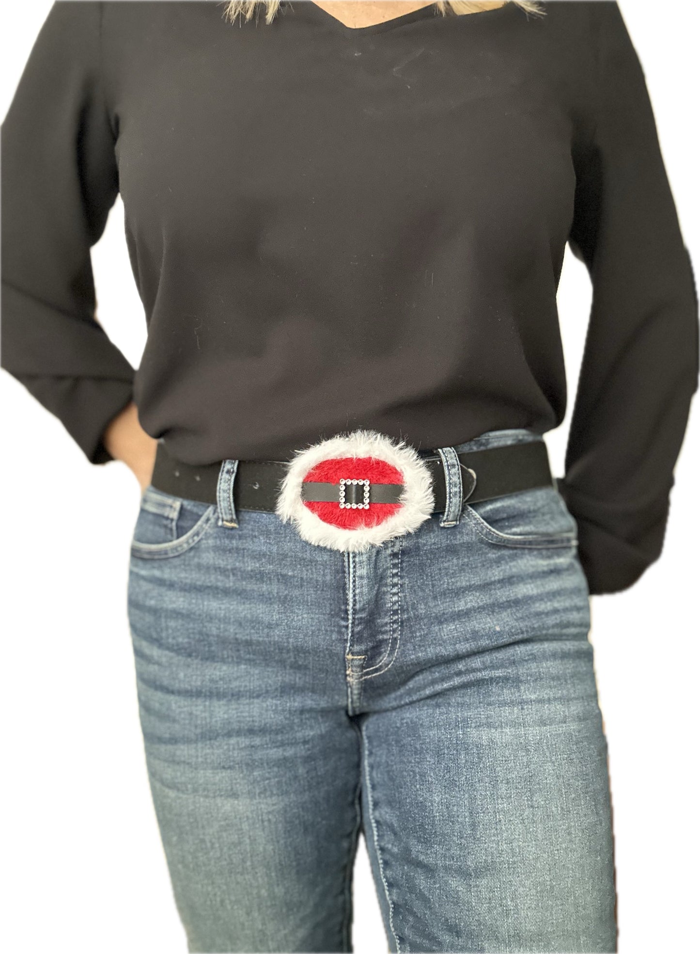 Santa Clause Belt Buckle