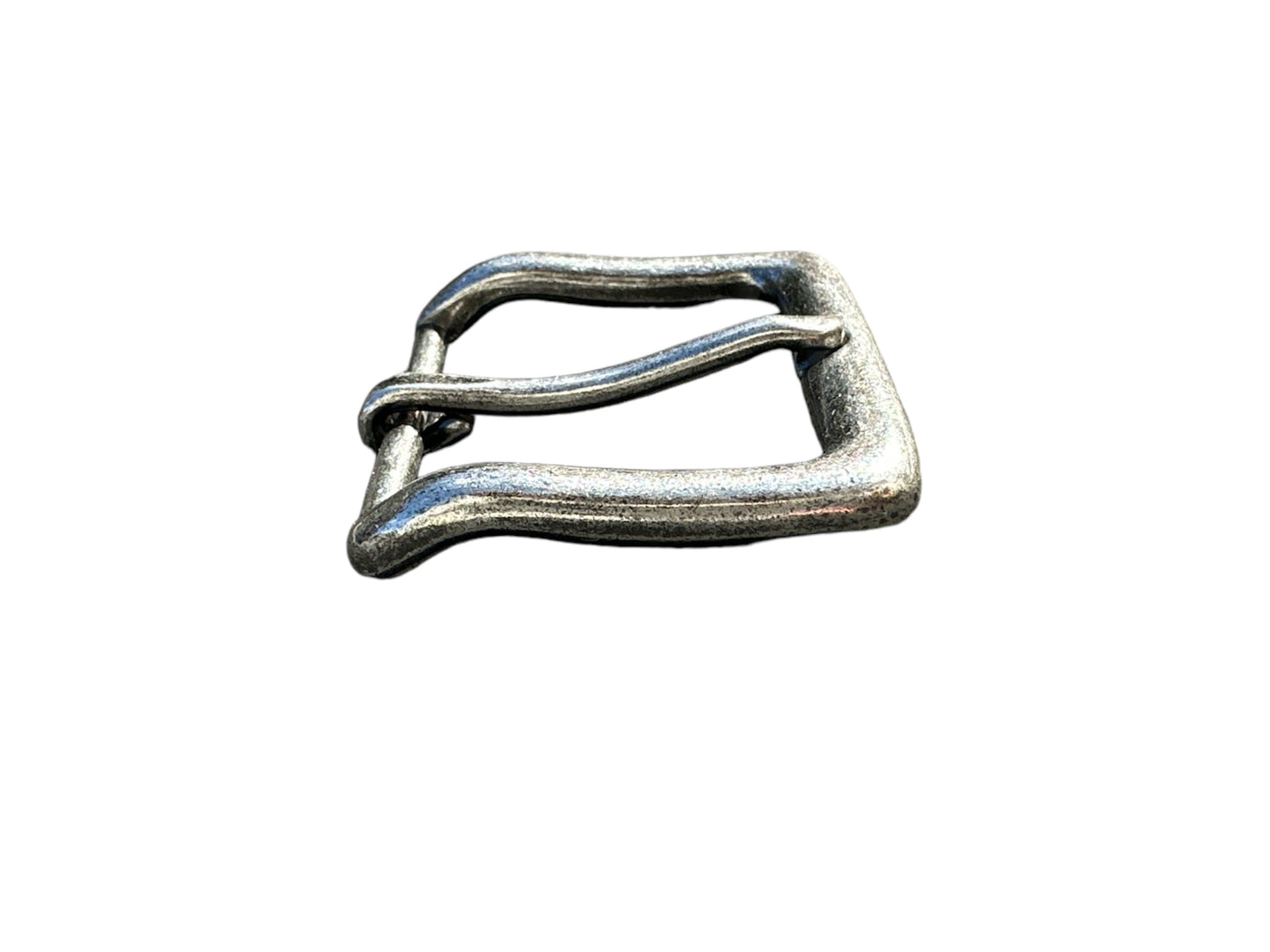 Antique Silver Single Prong Replacement Belt Buckle