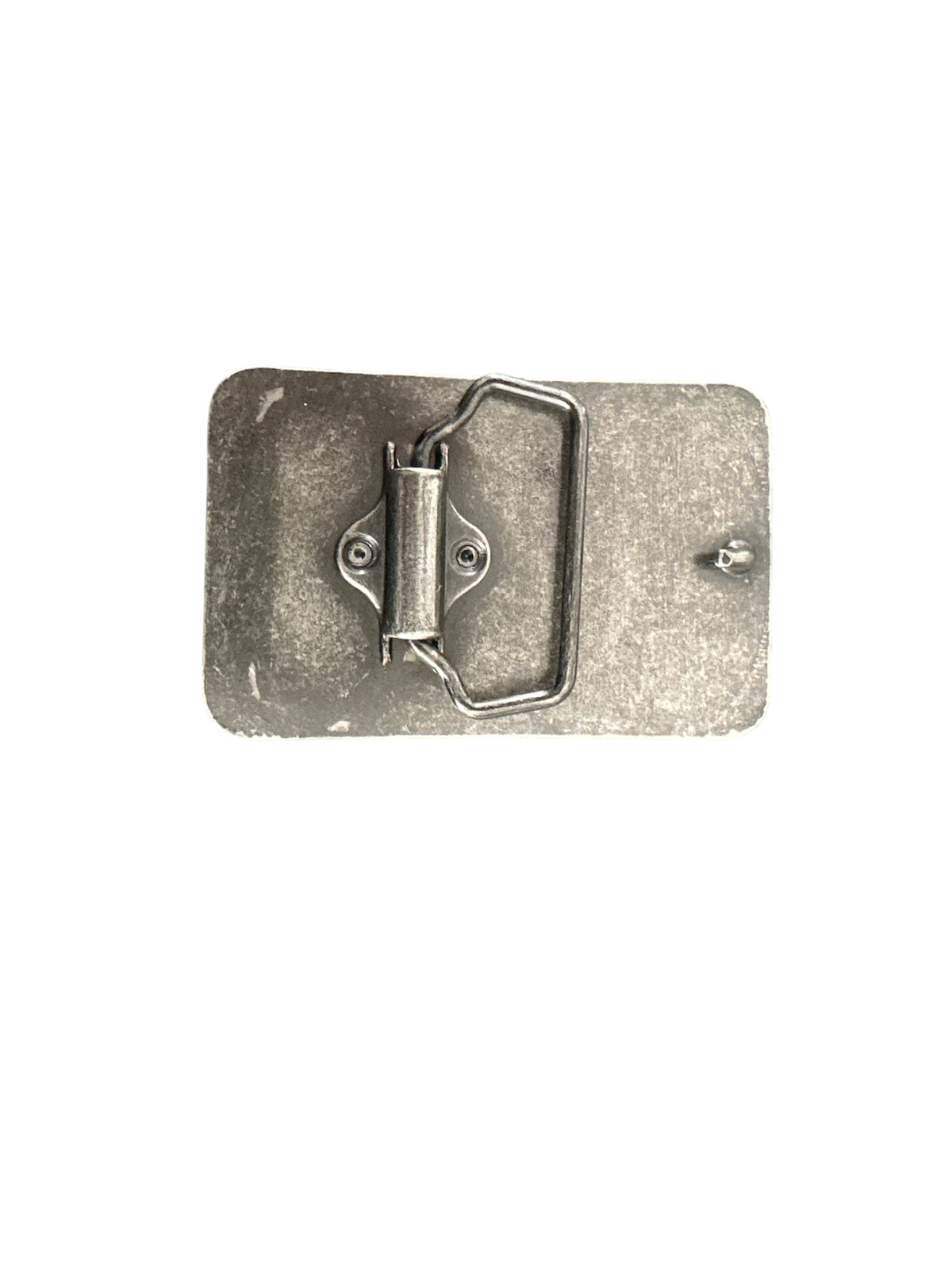 Floral Daisy Leather Belt Buckle, Rectangular interchangeable Buckle