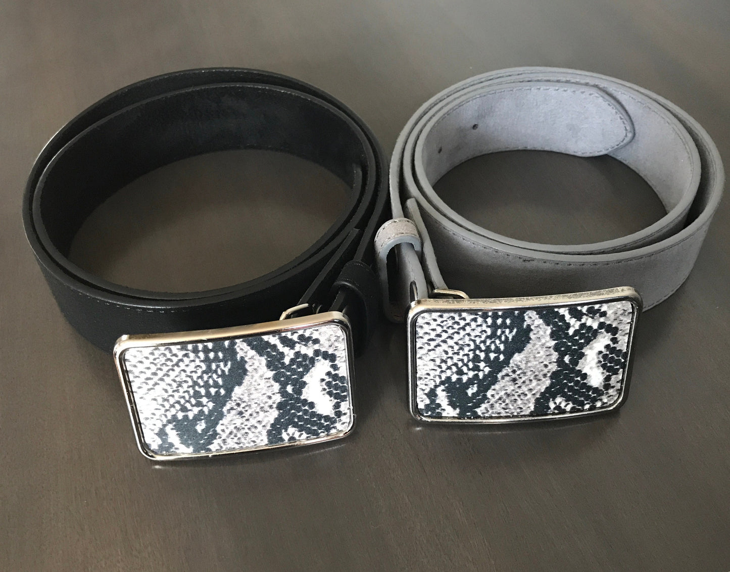 Python Print Leather Belt Buckle