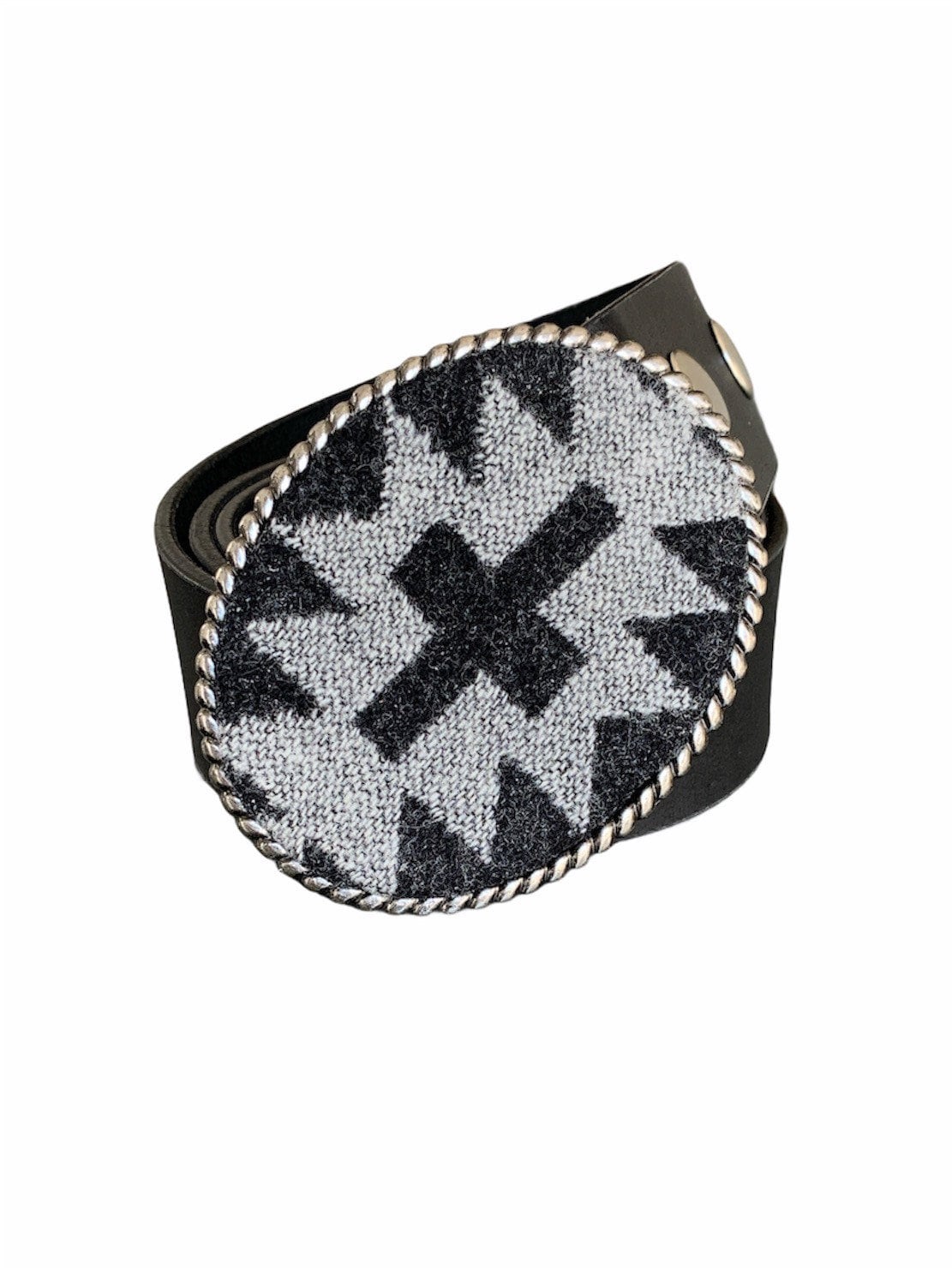 Southwestern Belt Buckle in Pendleton Wool