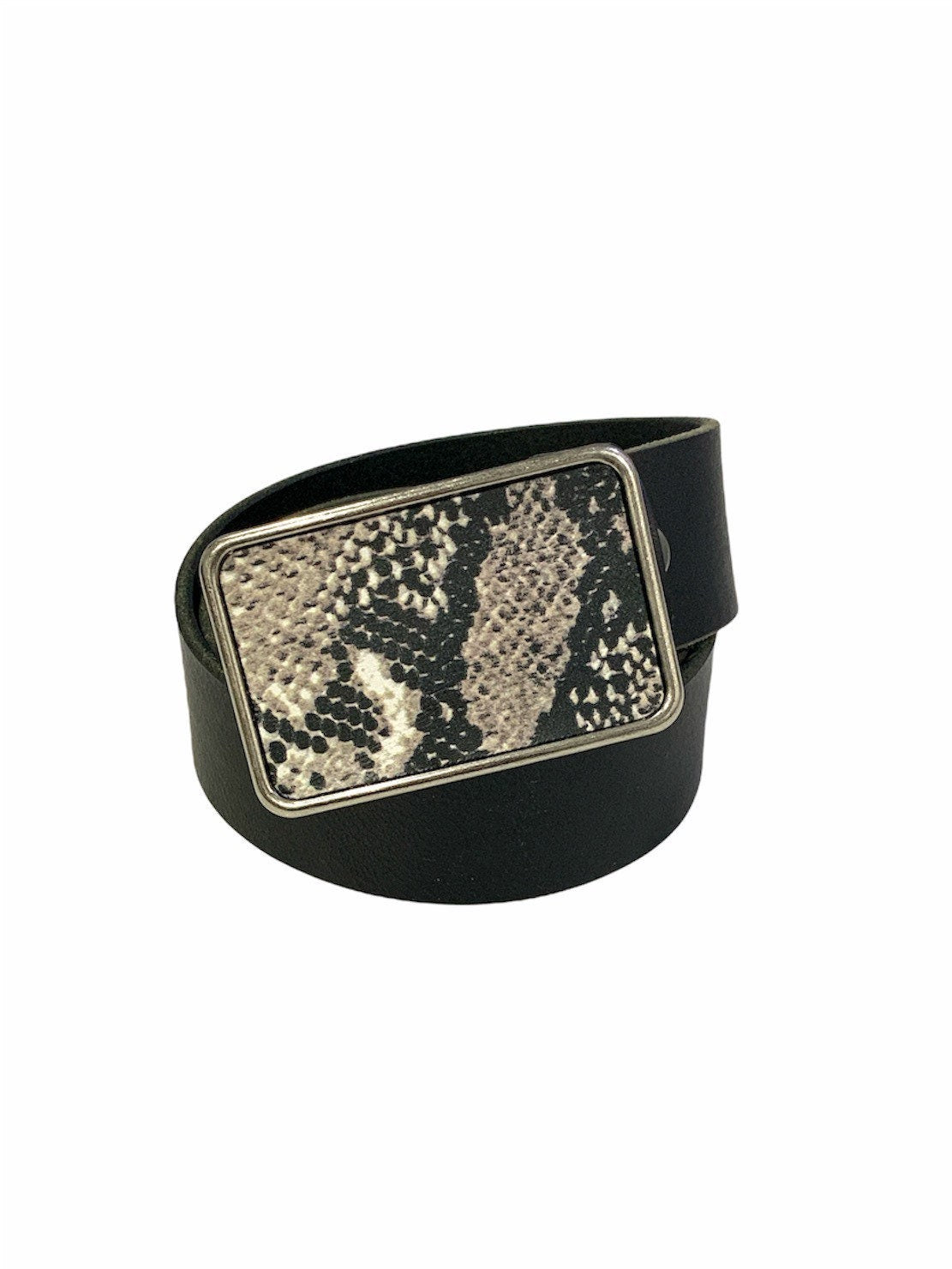 Python Print Leather Belt Buckle