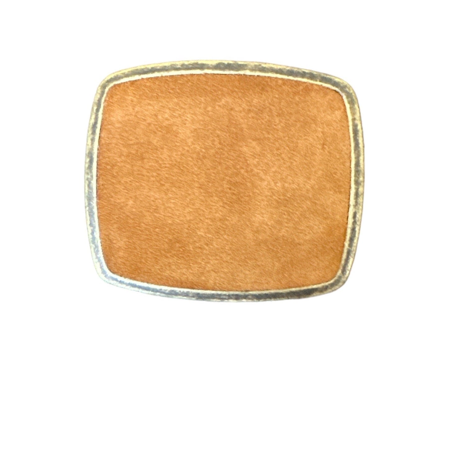 Tan Suede Rustic Buckle